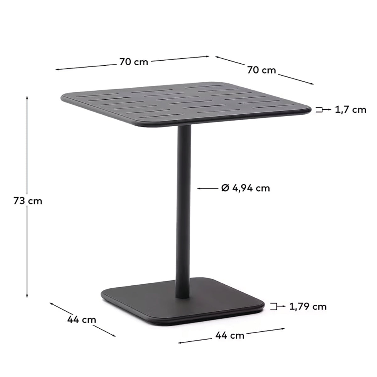Brai Outdoor Dining Table (70cm)