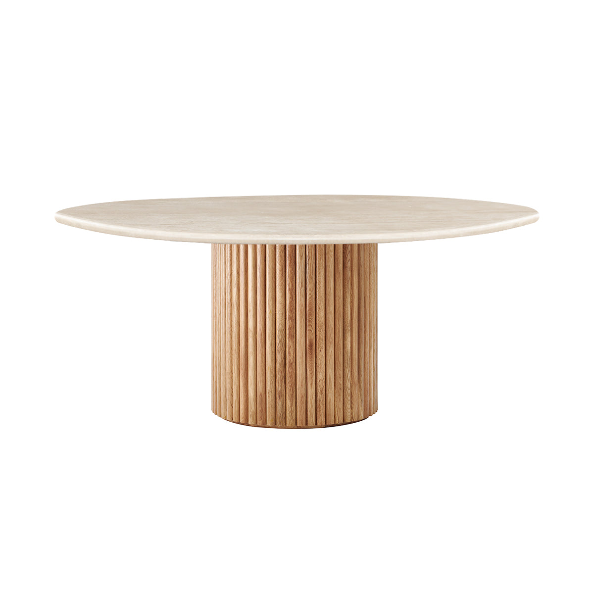 Cosmos Travertine Dining Table