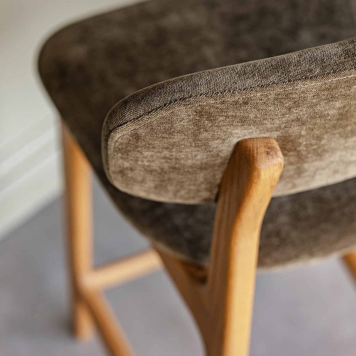 Alaska Fabric Bar Stool