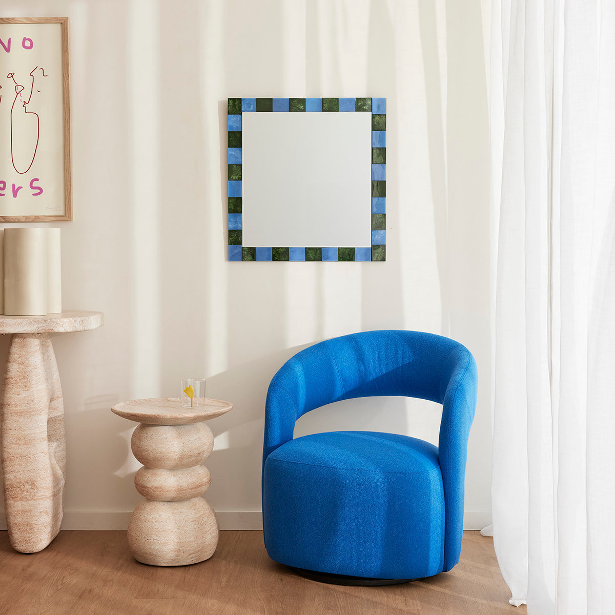 Aurora Wall Mirror (Ocean)