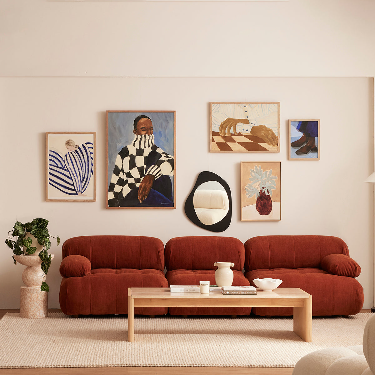 Bowie 3 Seater Modular Sofa