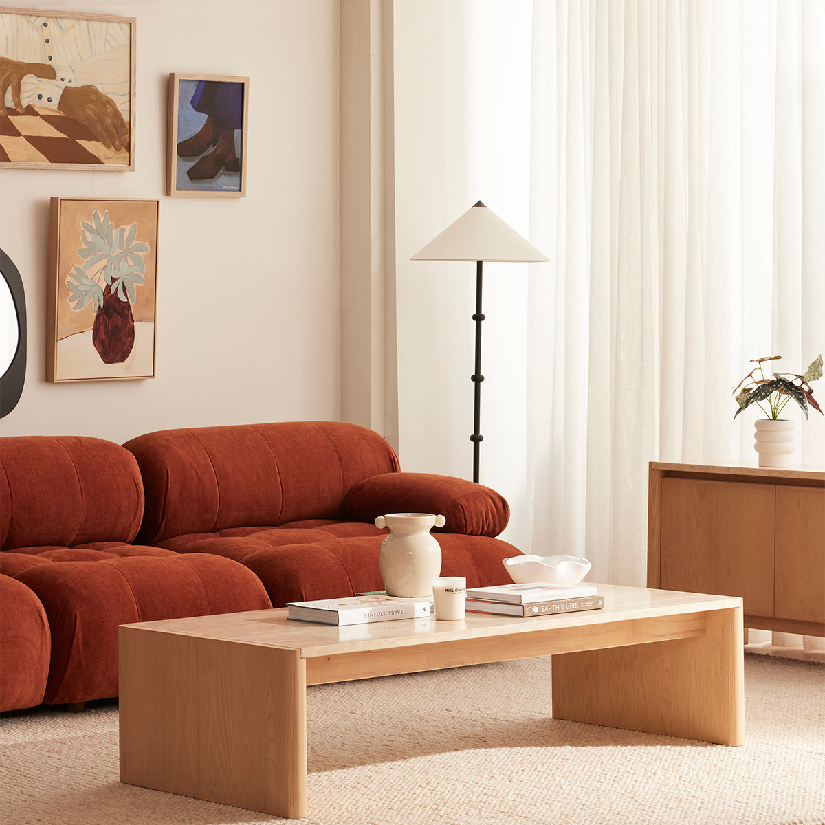 Bowie 3 Seater Modular Sofa