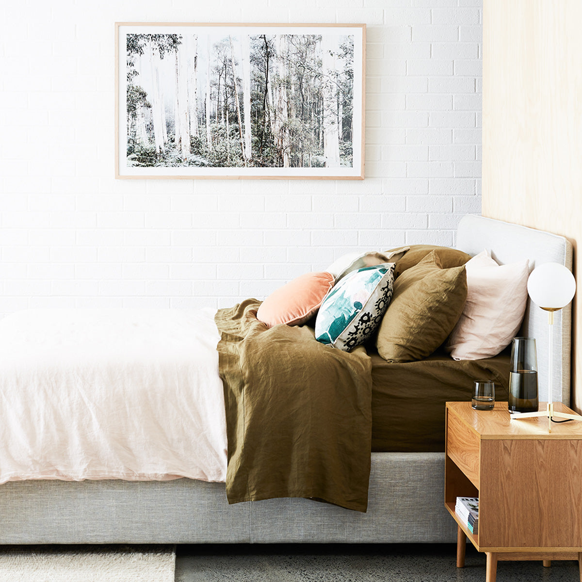 Dane Fabric Double Bed