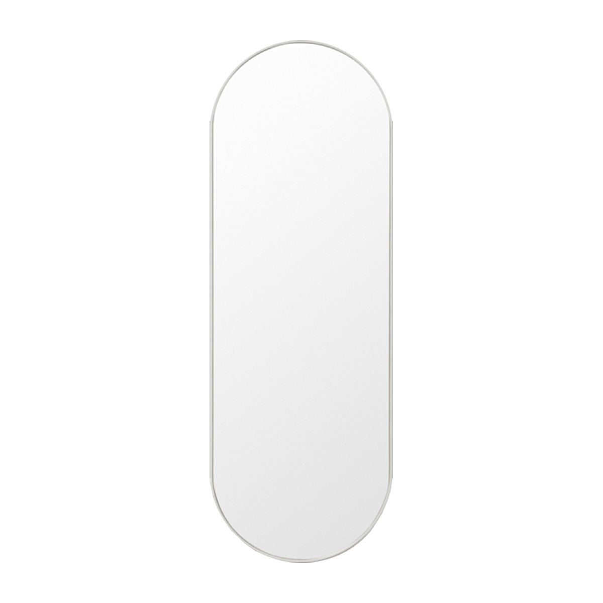 Bjorn Oval Mirror (Dove)