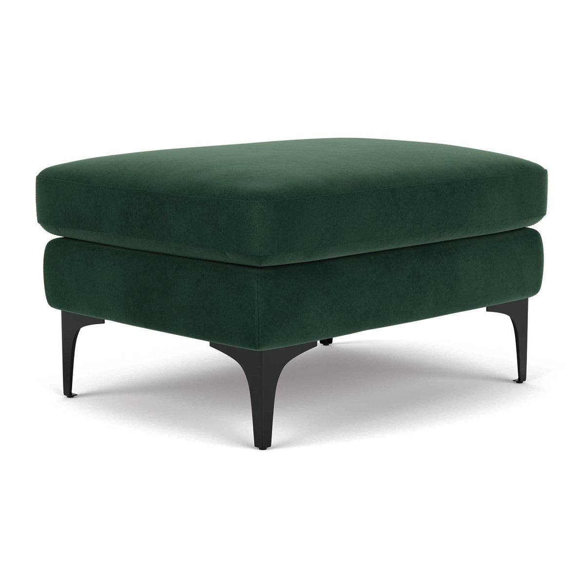 Astha Velvet Ottoman