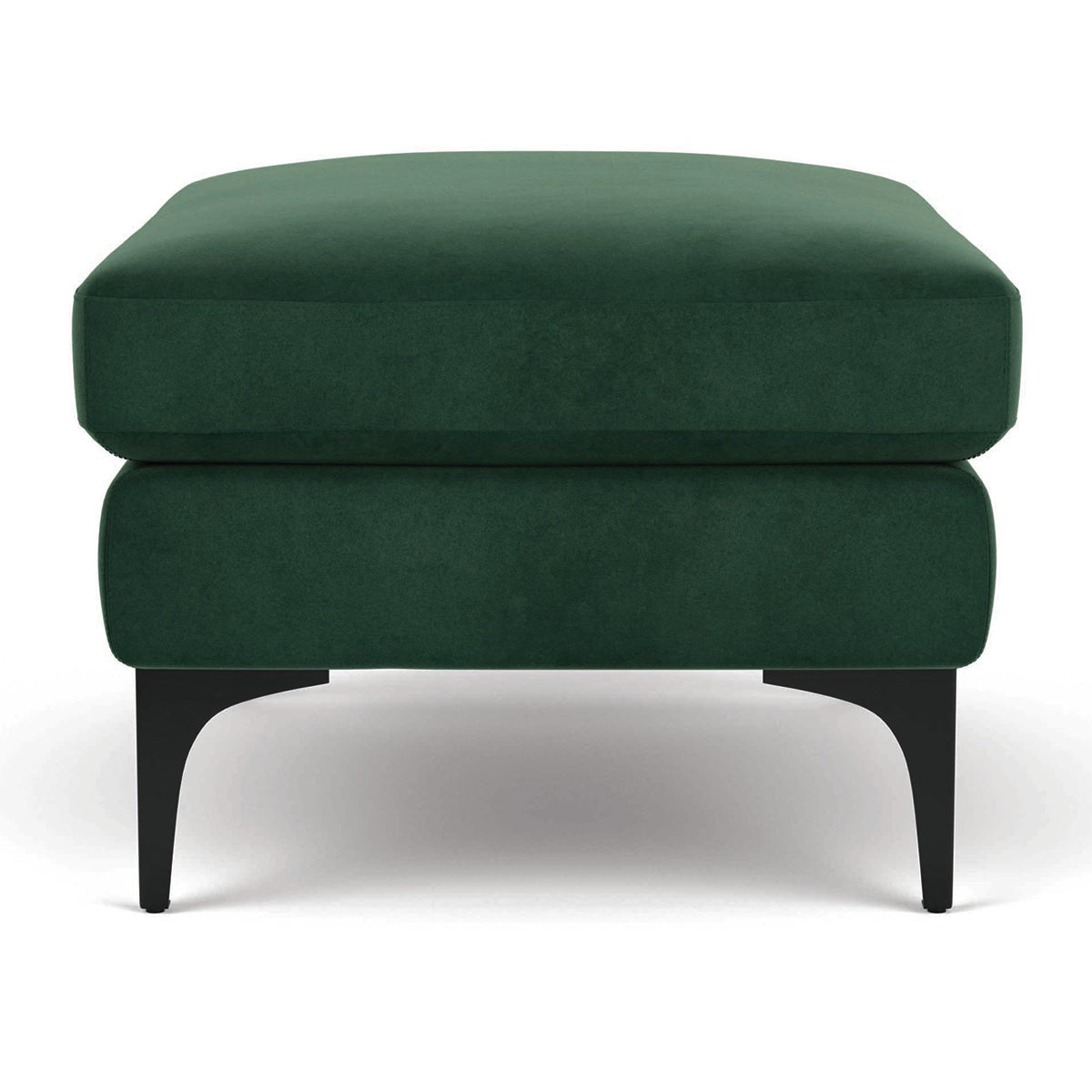 Astha Velvet Ottoman