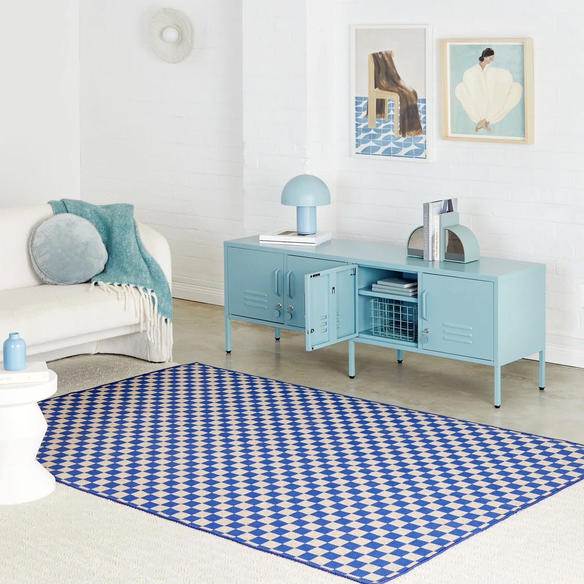 Checks New Jute Rug