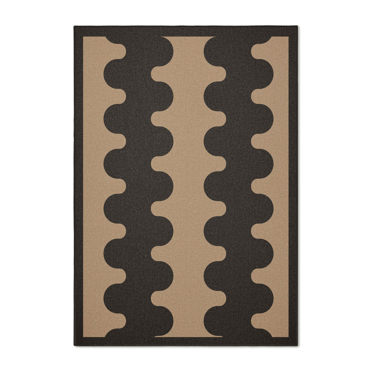 Aligned New Jute Rug