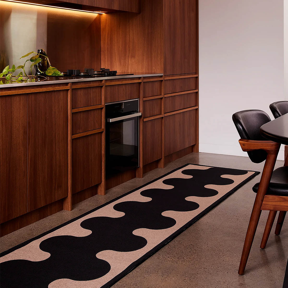 Aligned New Jute Rug
