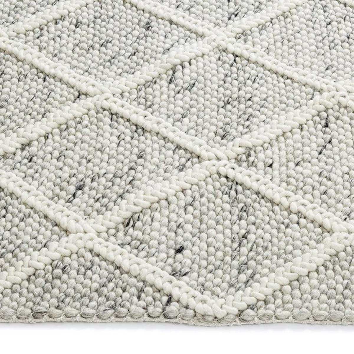 Anja Lattice Wool Rug