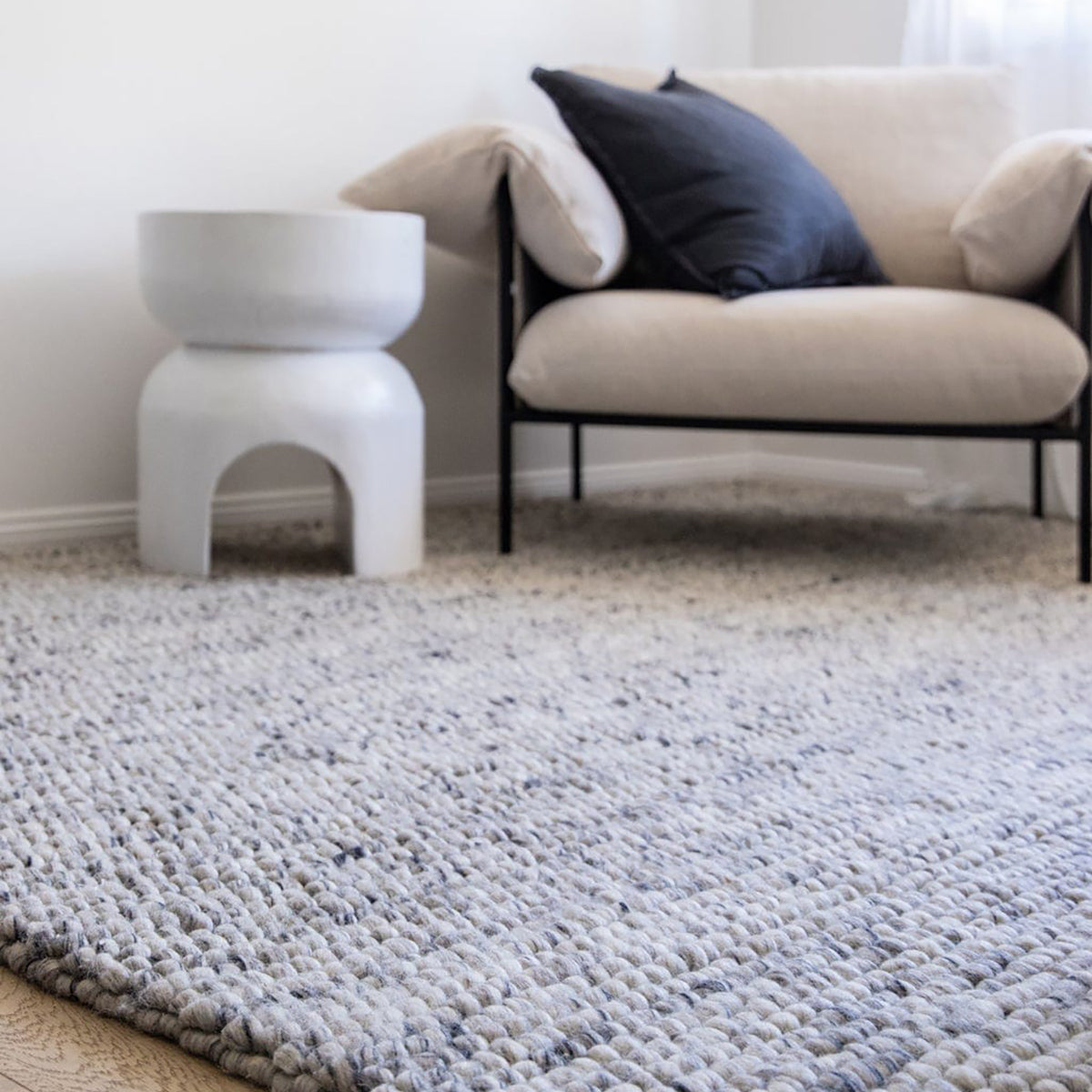 Azizah Looped Wool Rug