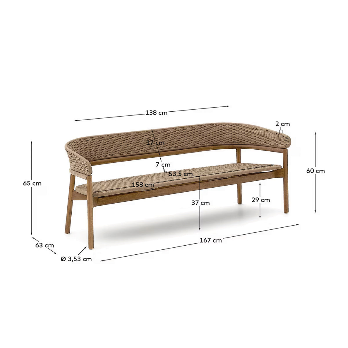 Arinella 3 Seat Sofa