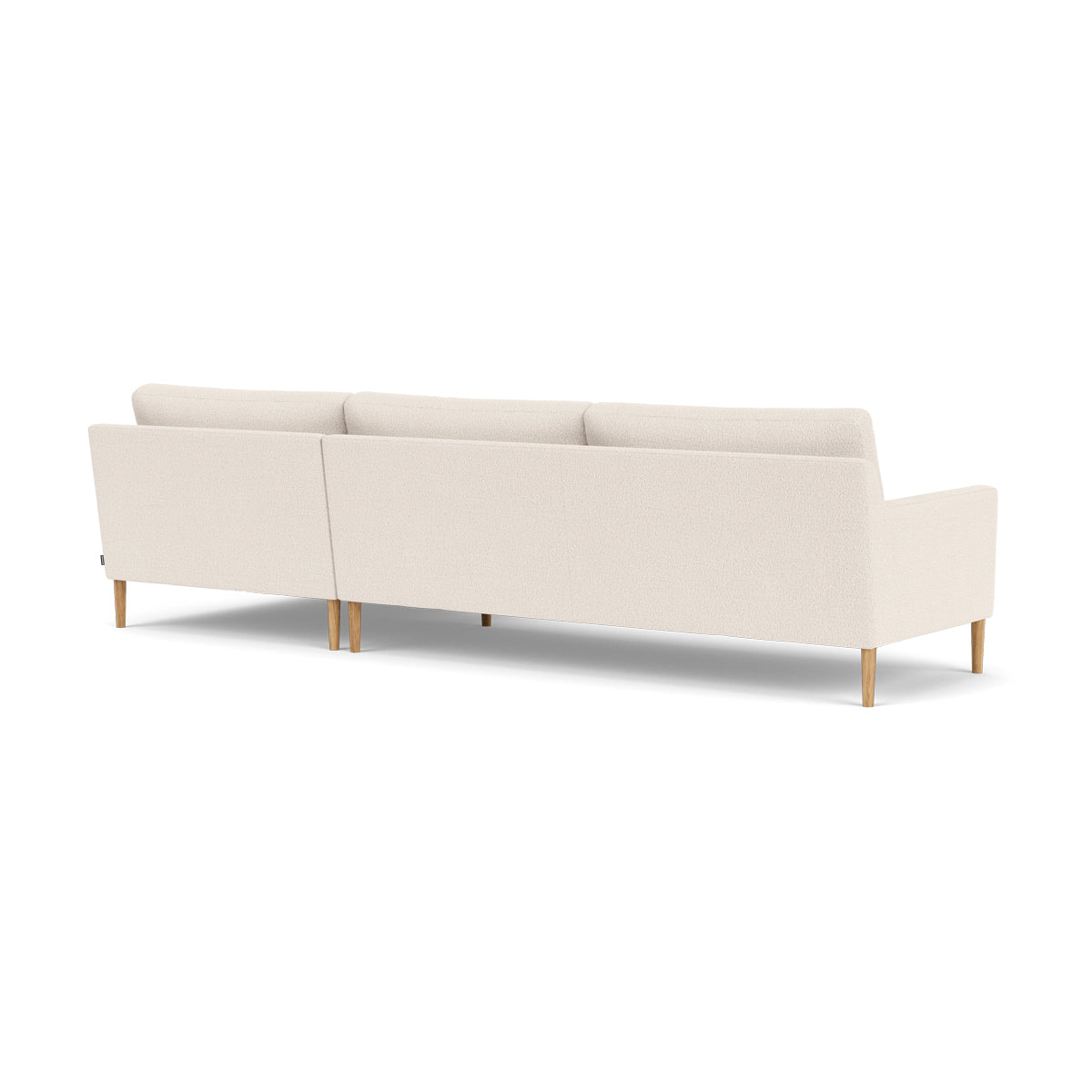 Astha Boucle Right Chaise Sofa