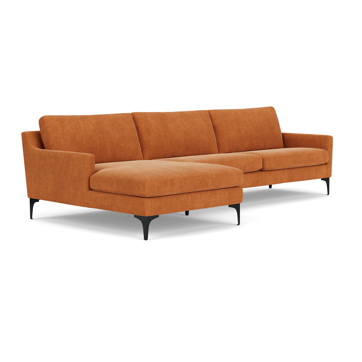 Astha Fabric Left Chaise Sofa