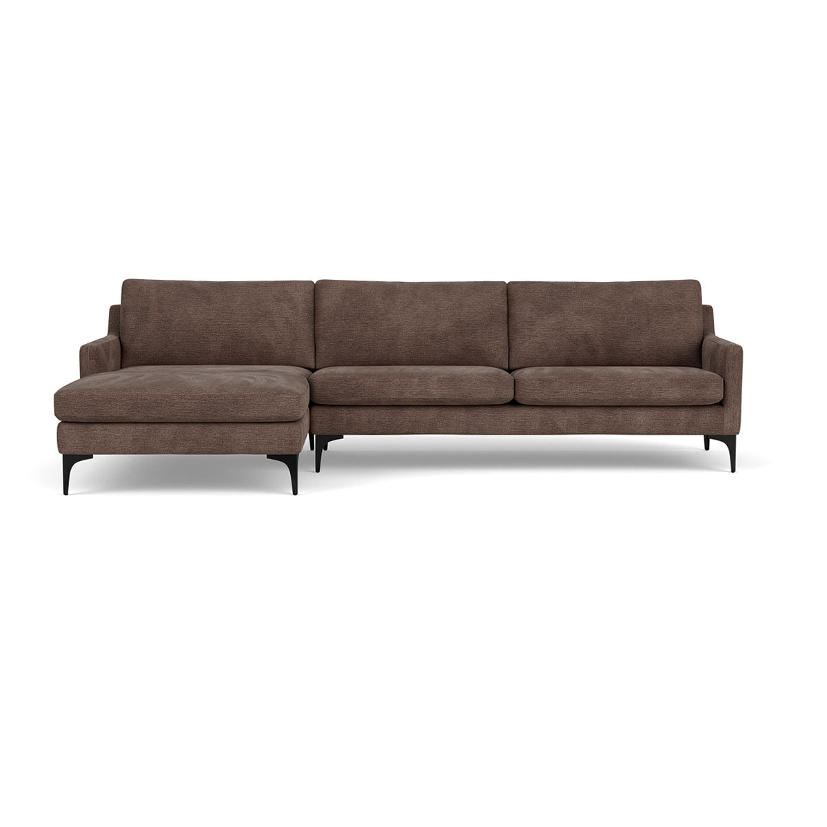Astha Fabric Left Chaise Sofa