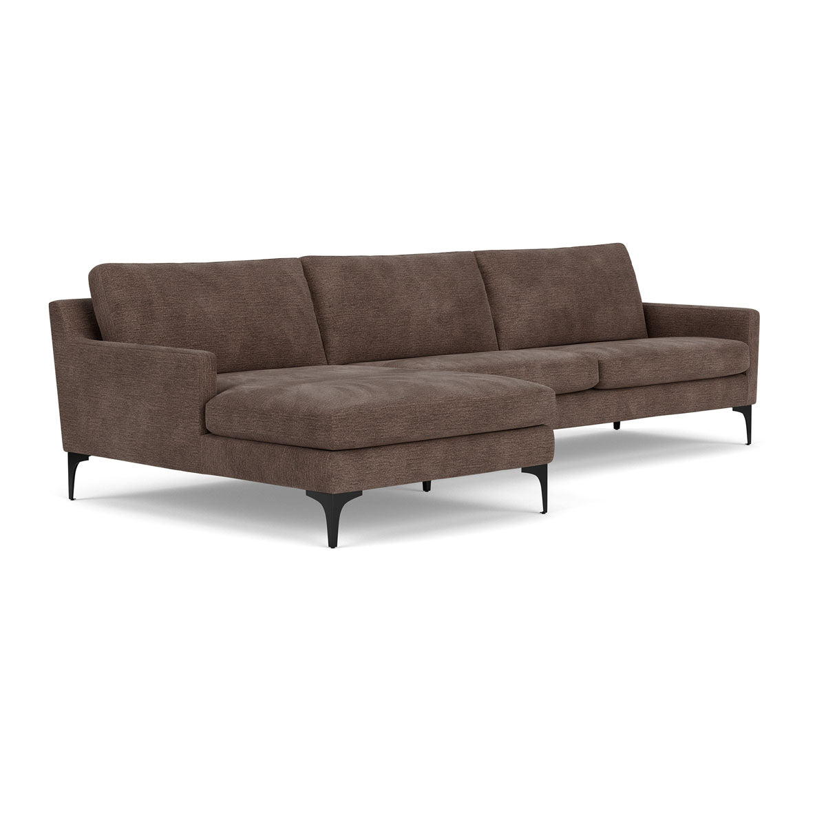 Astha Fabric Left Chaise Sofa