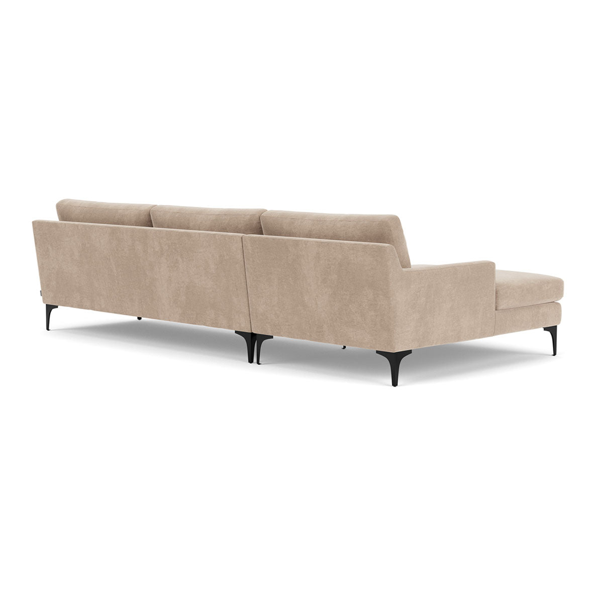 Astha Fabric Left Chaise Sofa