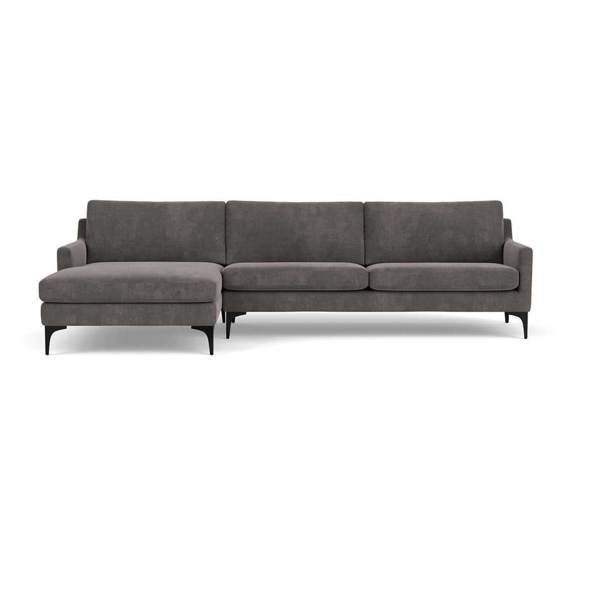 Astha Fabric Left Chaise Sofa