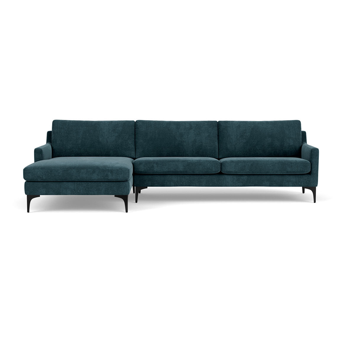 Astha Fabric Left Chaise Sofa