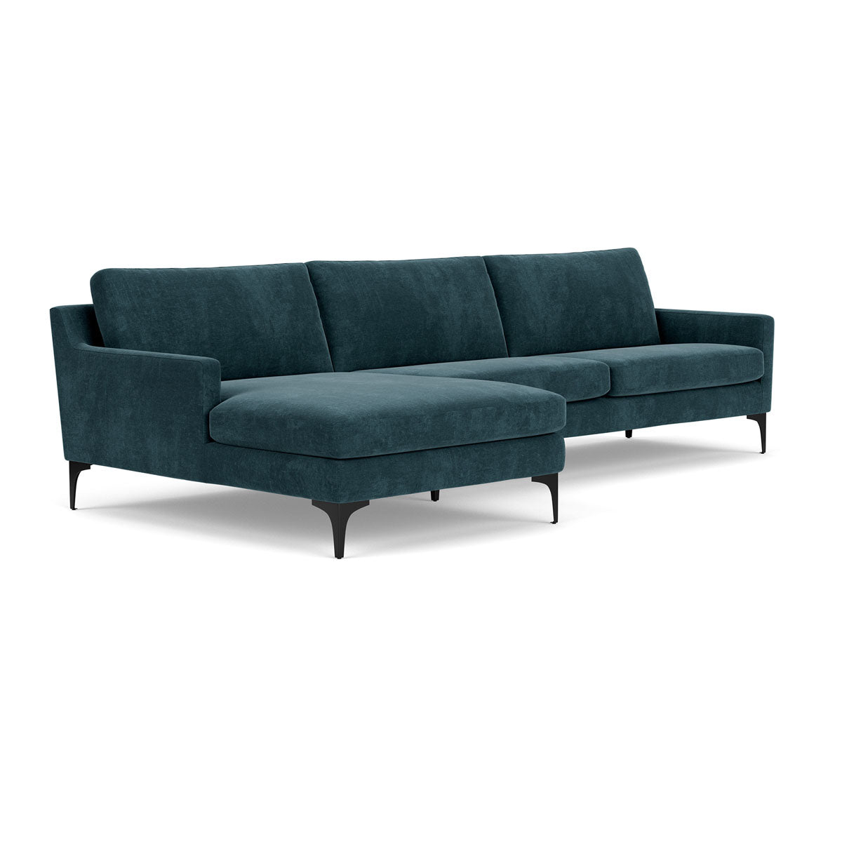 Astha Fabric Left Chaise Sofa