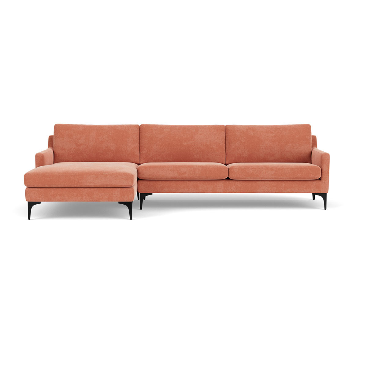 Astha Fabric Left Chaise Sofa