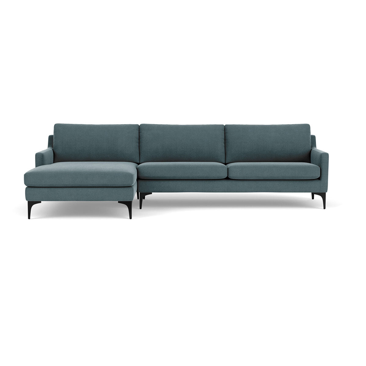 Astha Fabric Left Chaise Sofa