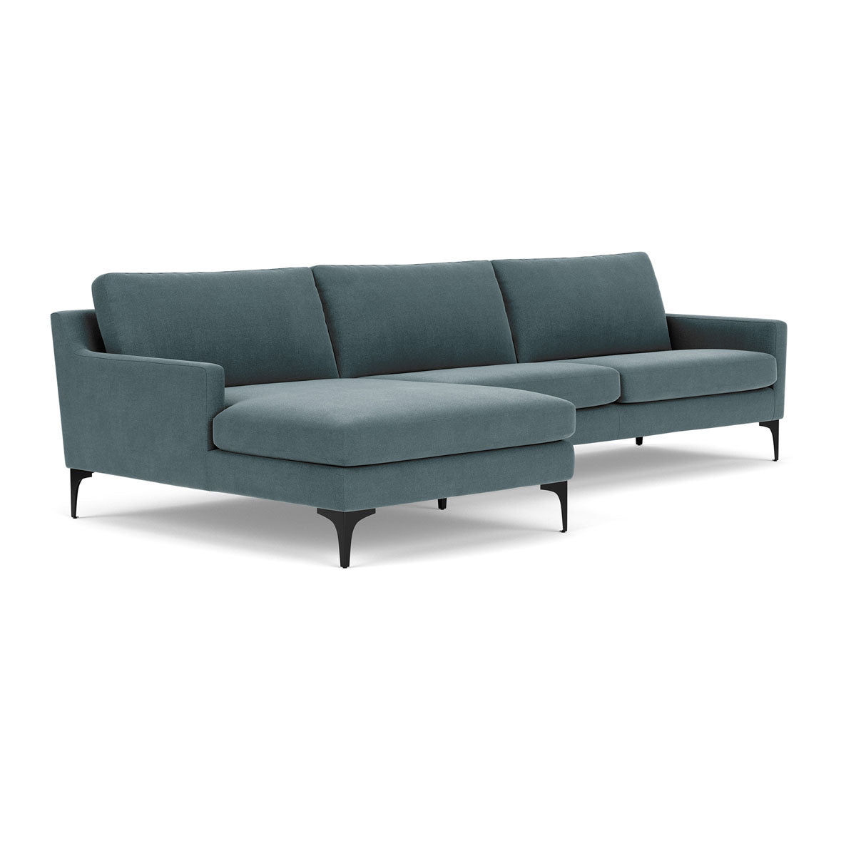 Astha Fabric Left Chaise Sofa