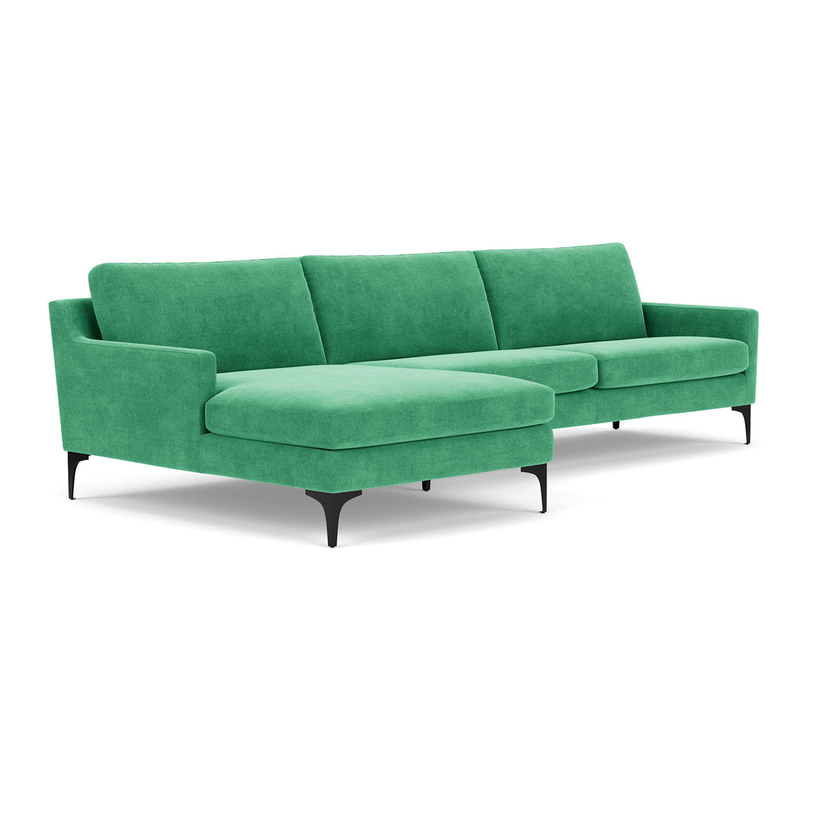 Astha Fabric Left Chaise Sofa