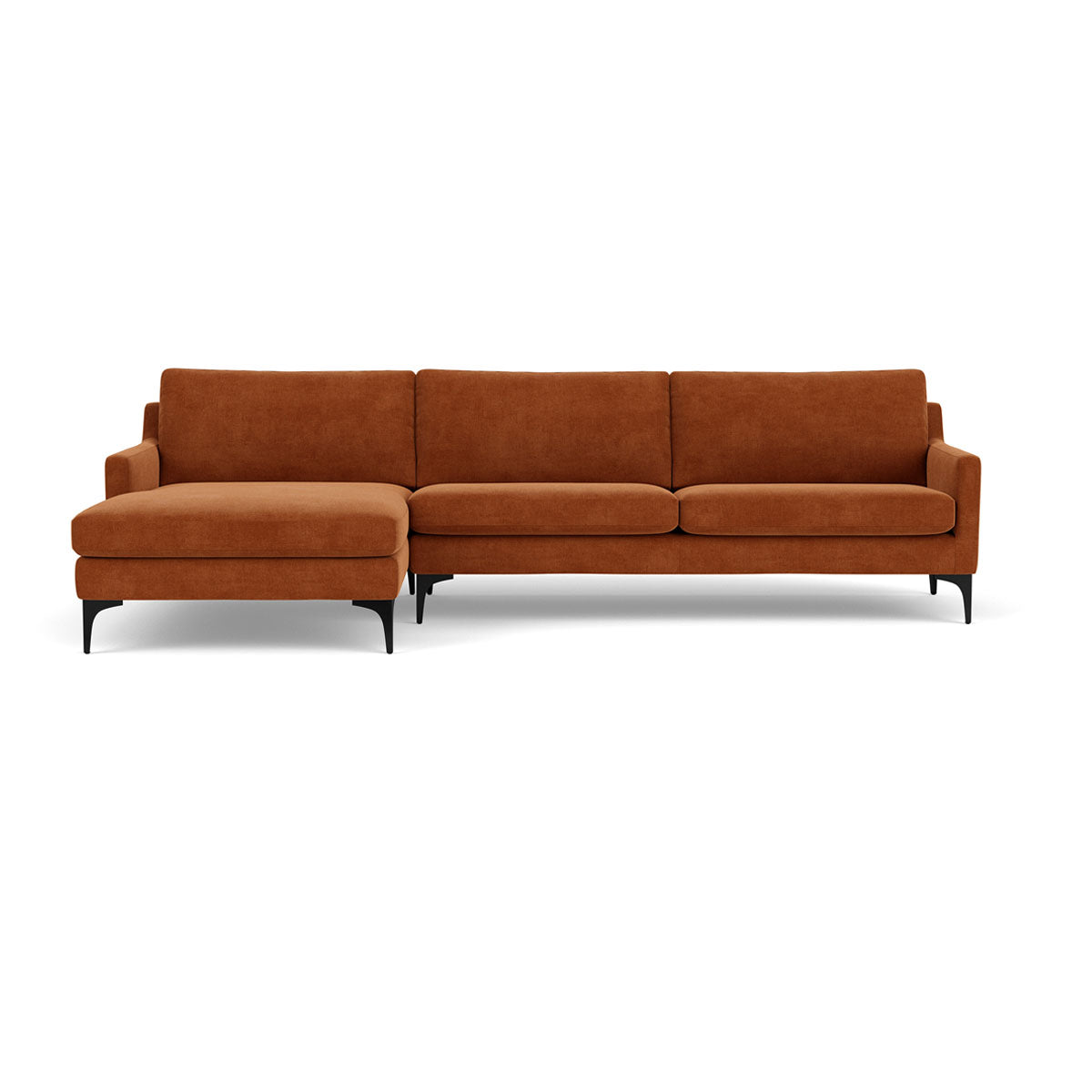 Astha Fabric Left Chaise Sofa