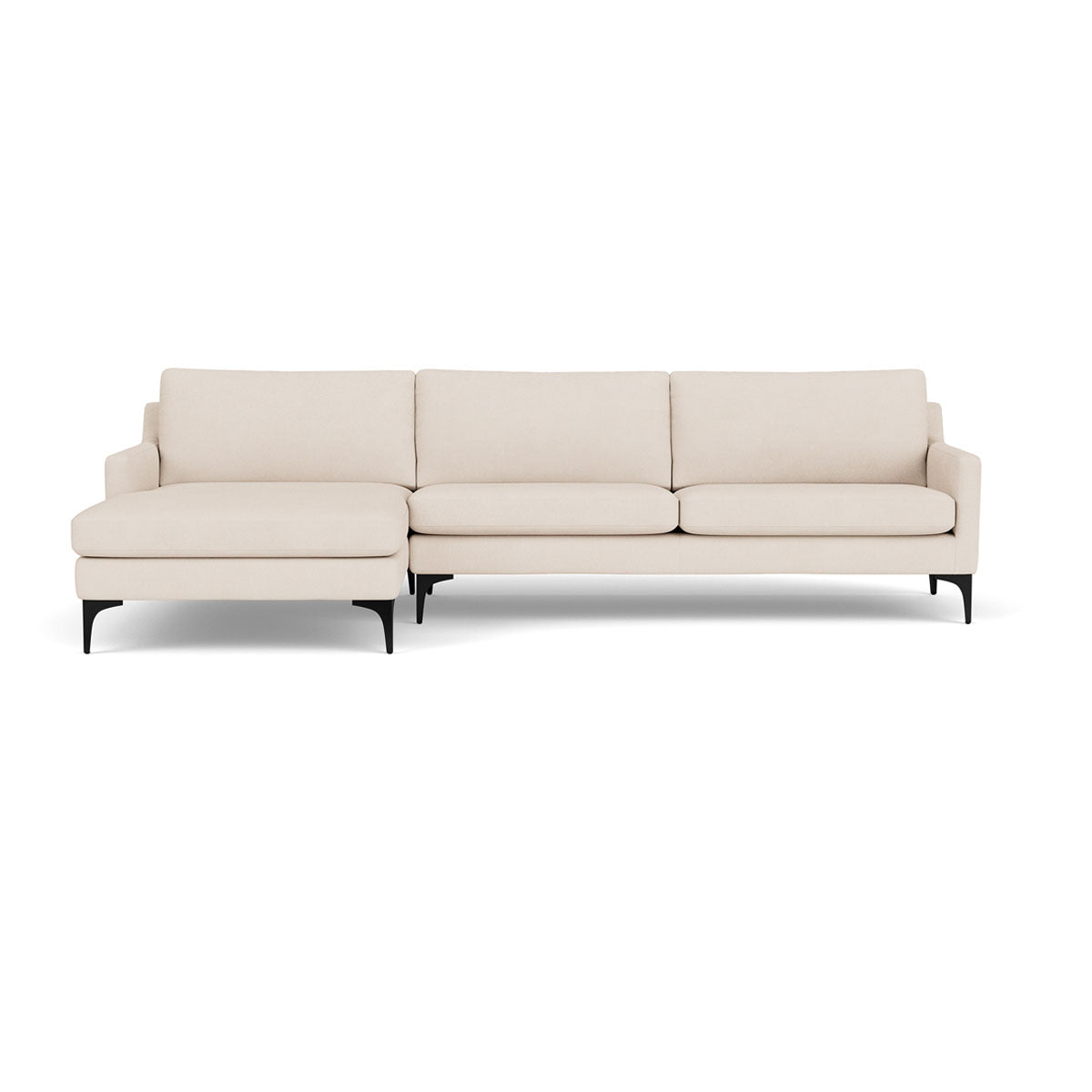 Astha Fabric Left Chaise Sofa