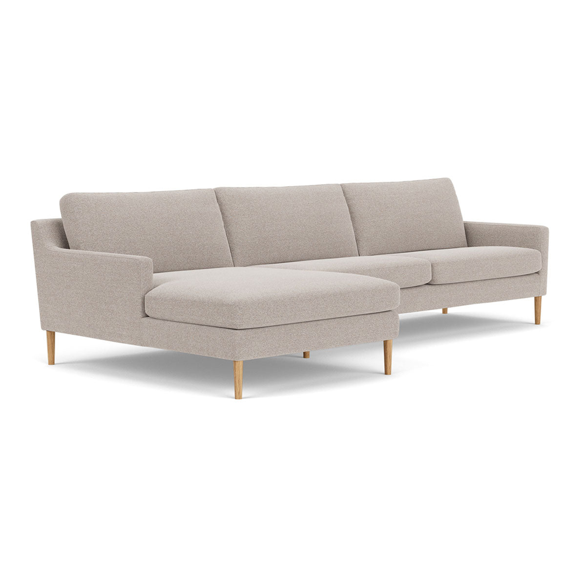 Astha Fabric Left Chaise Sofa