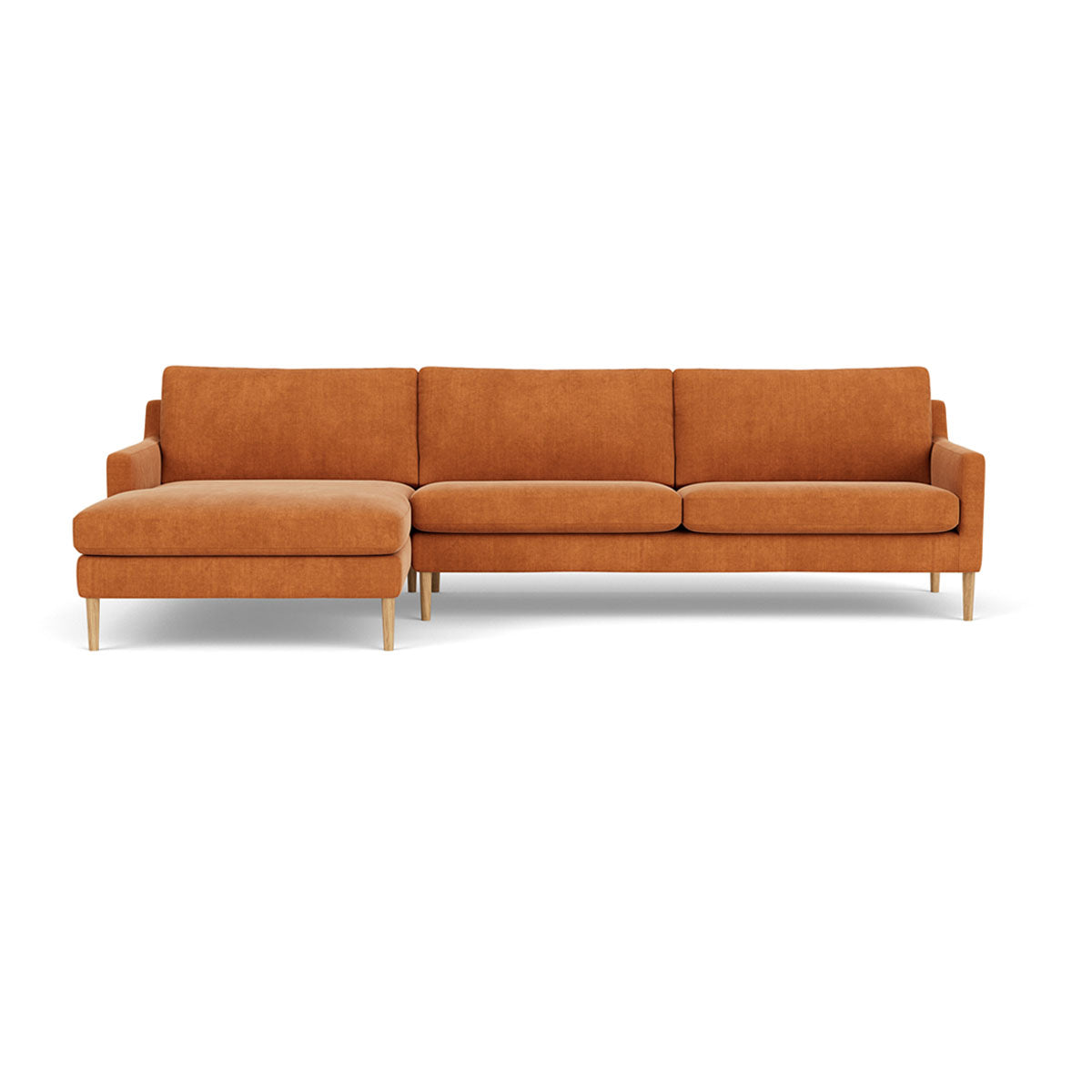 Astha Fabric Left Chaise Sofa