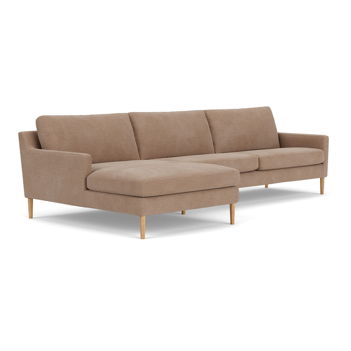 Astha Fabric Left Chaise Sofa