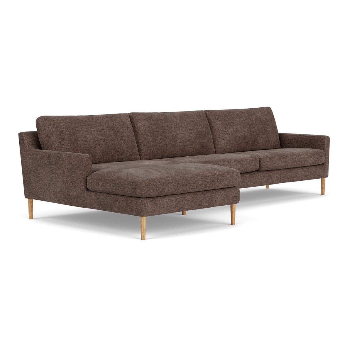 Astha Fabric Left Chaise Sofa