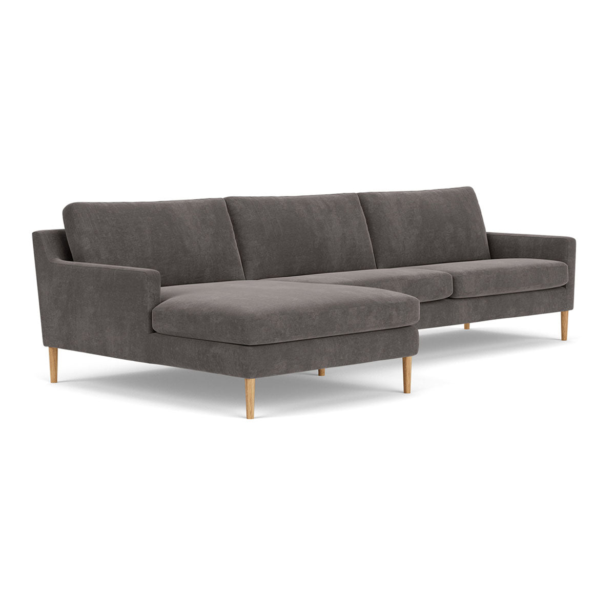 Astha Fabric Left Chaise Sofa