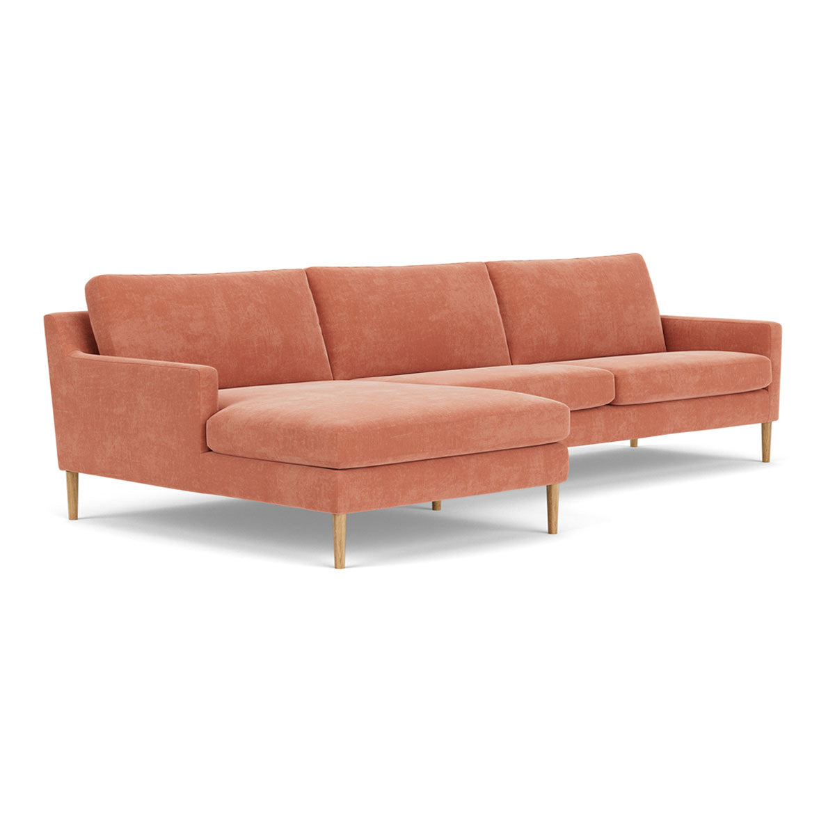 Astha Fabric Left Chaise Sofa