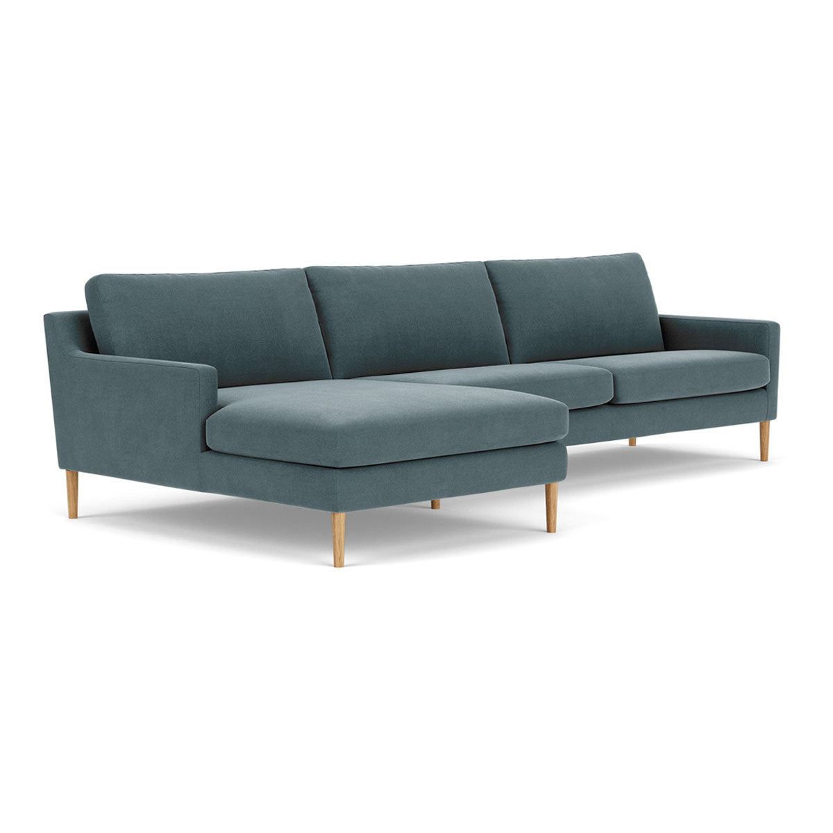 Astha Fabric Left Chaise Sofa