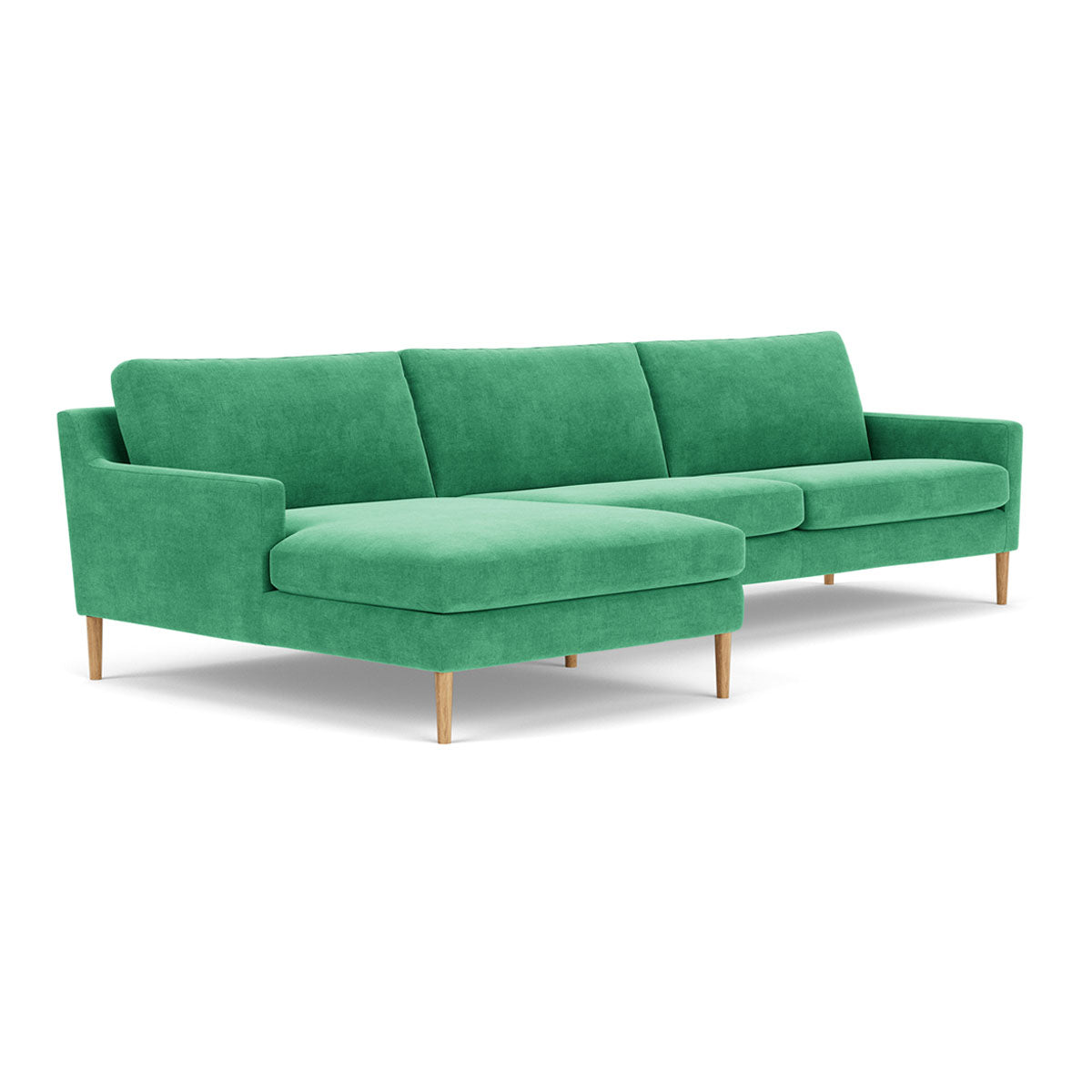 Astha Fabric Left Chaise Sofa
