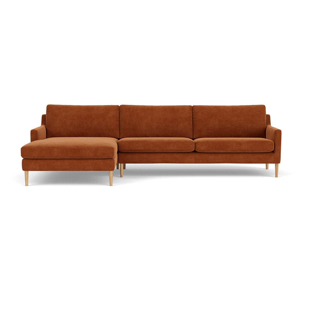 Astha Fabric Left Chaise Sofa