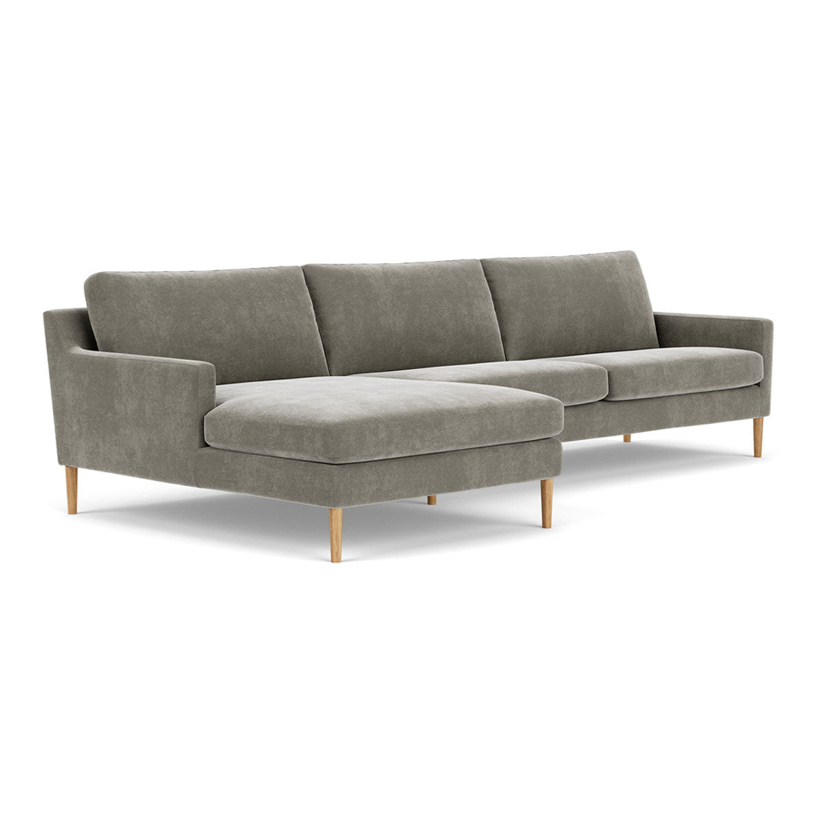 Astha Fabric Left Chaise Sofa