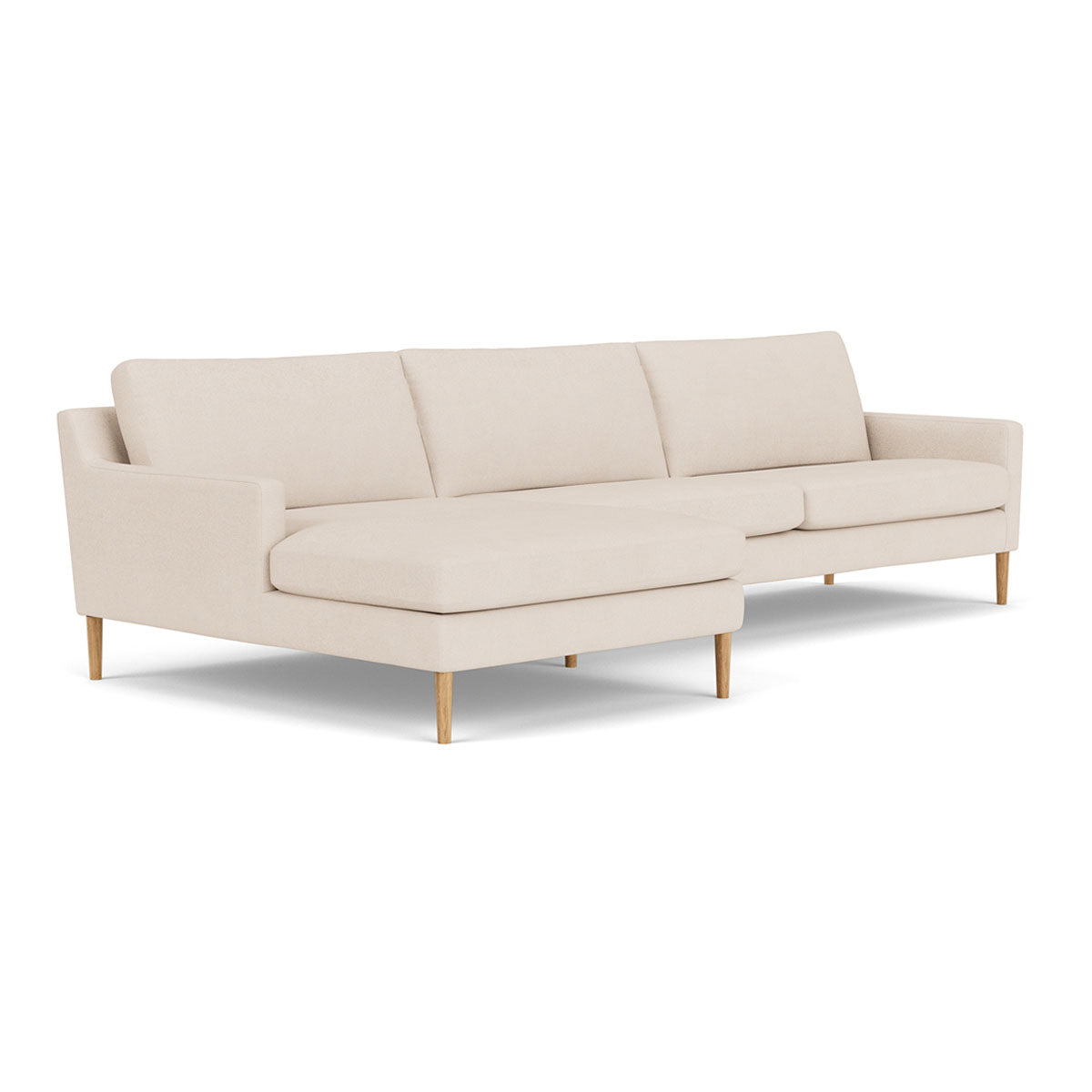 Astha Fabric Left Chaise Sofa