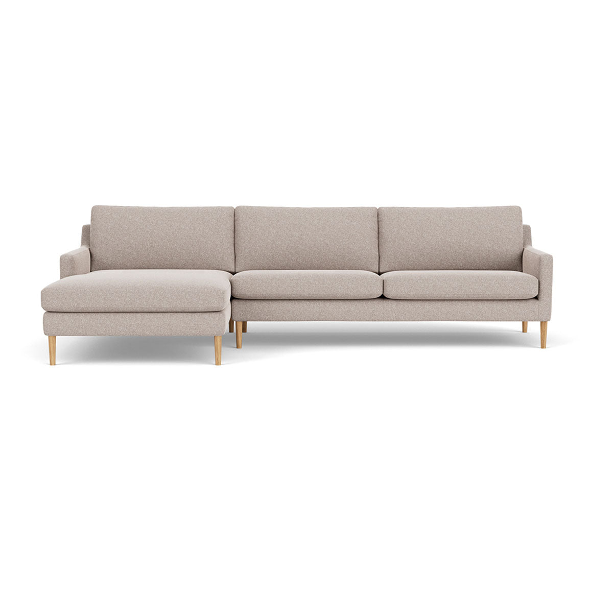 Astha Fabric Left Chaise Sofa