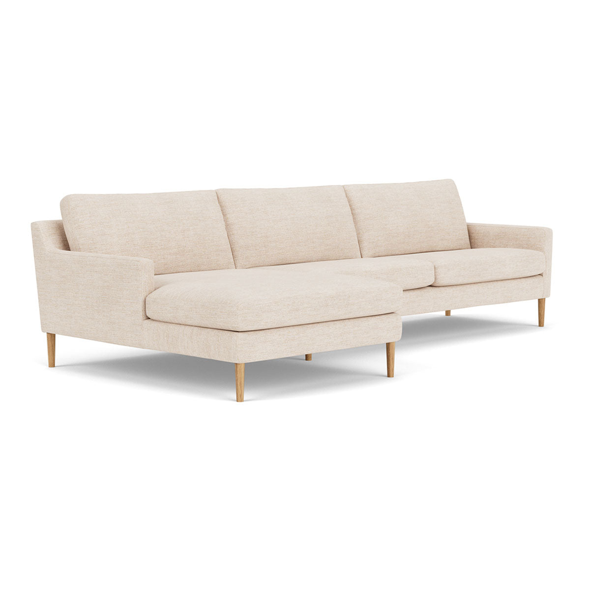 Astha Fabric Left Chaise Sofa