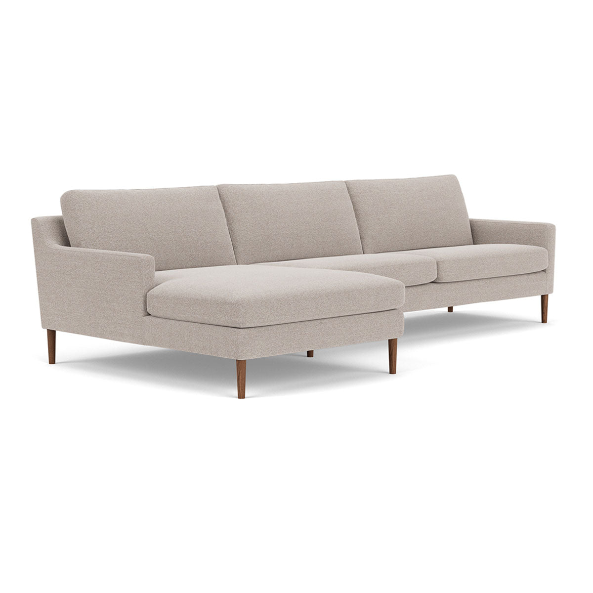 Astha Fabric Left Chaise Sofa