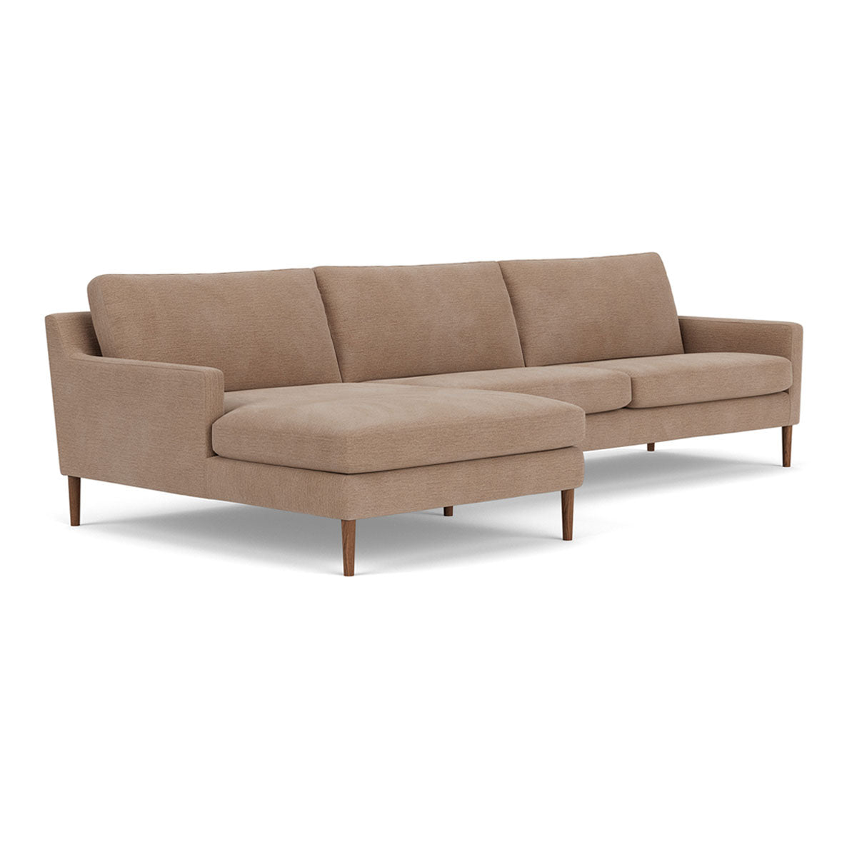 Astha Fabric Left Chaise Sofa