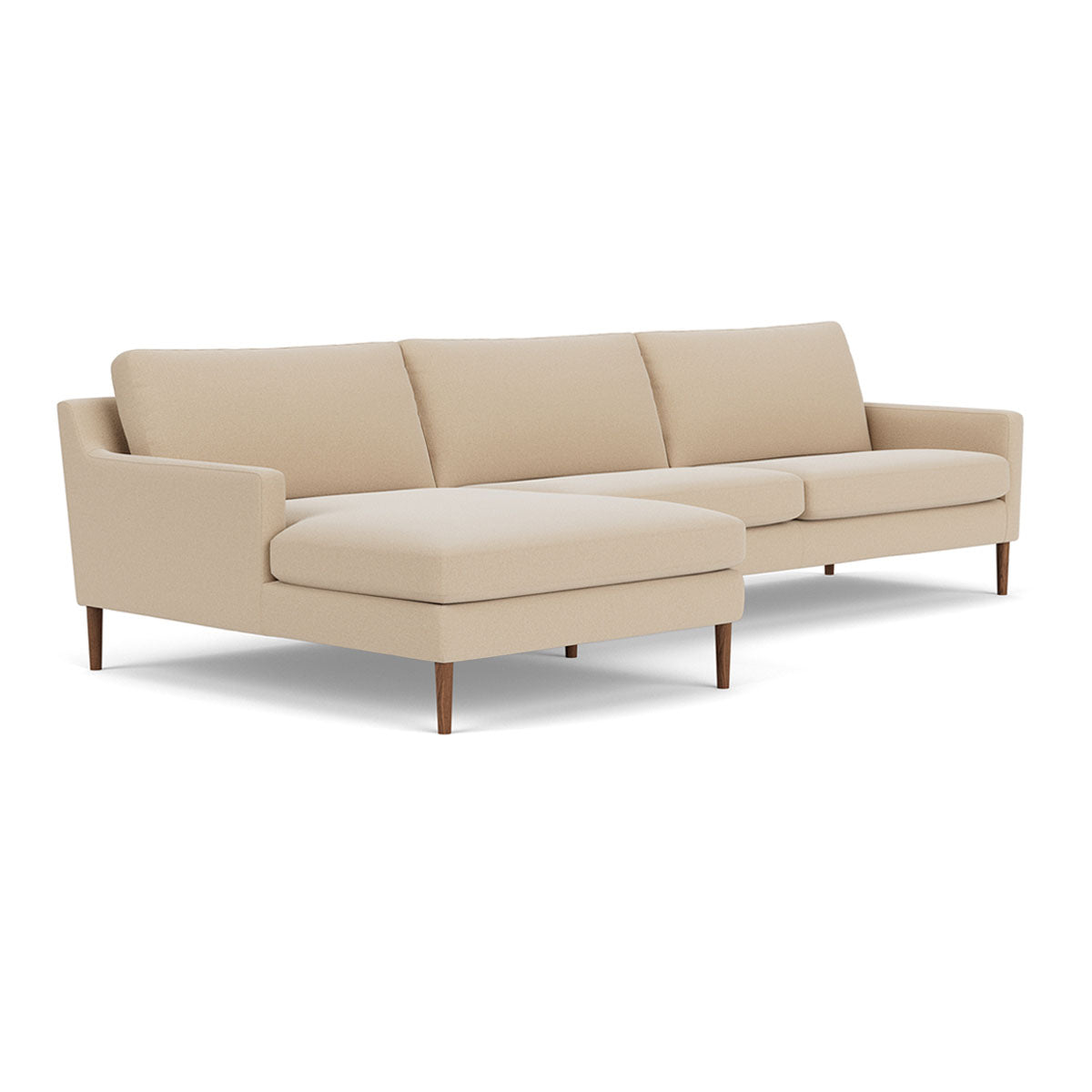 Astha Fabric Left Chaise Sofa