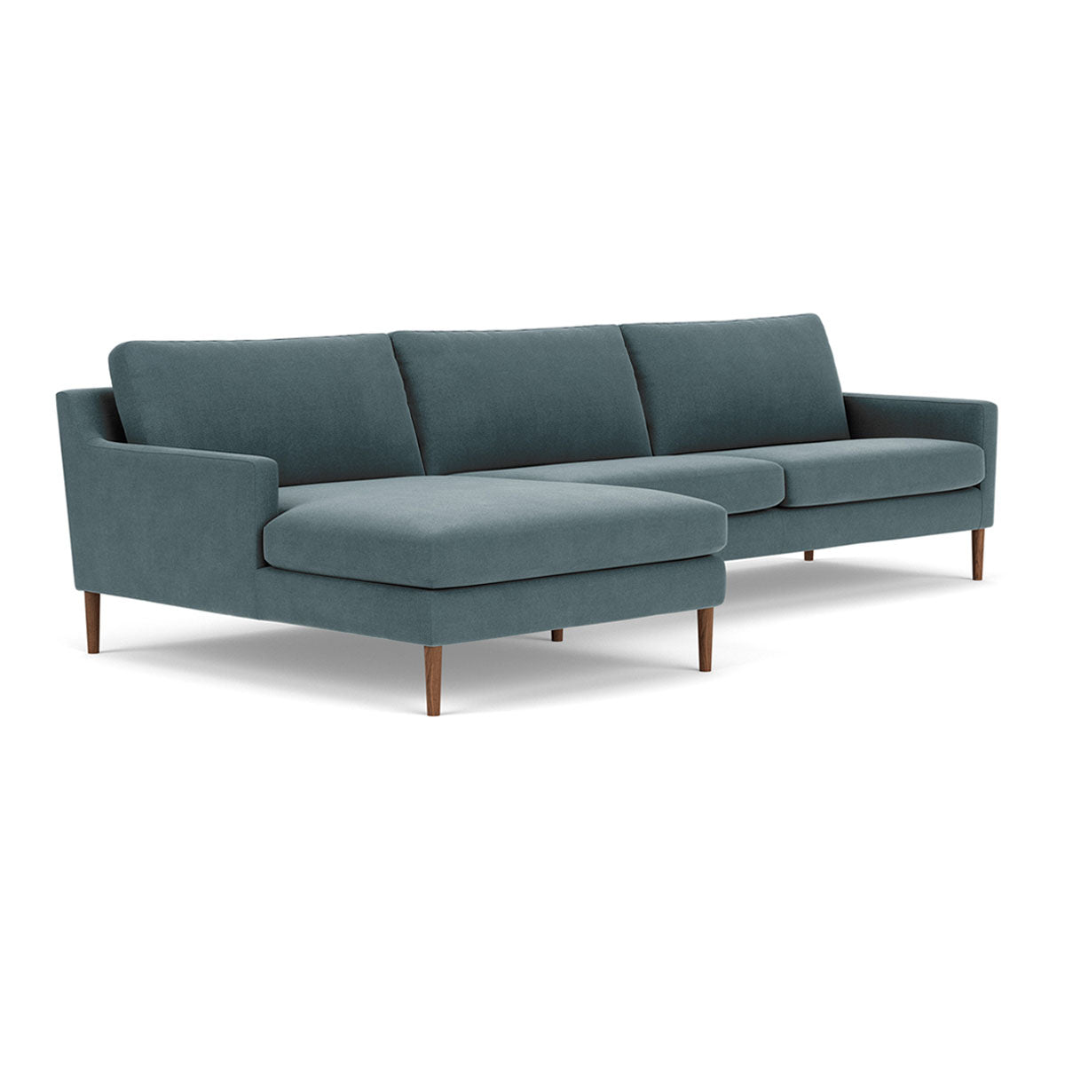 Astha Fabric Left Chaise Sofa
