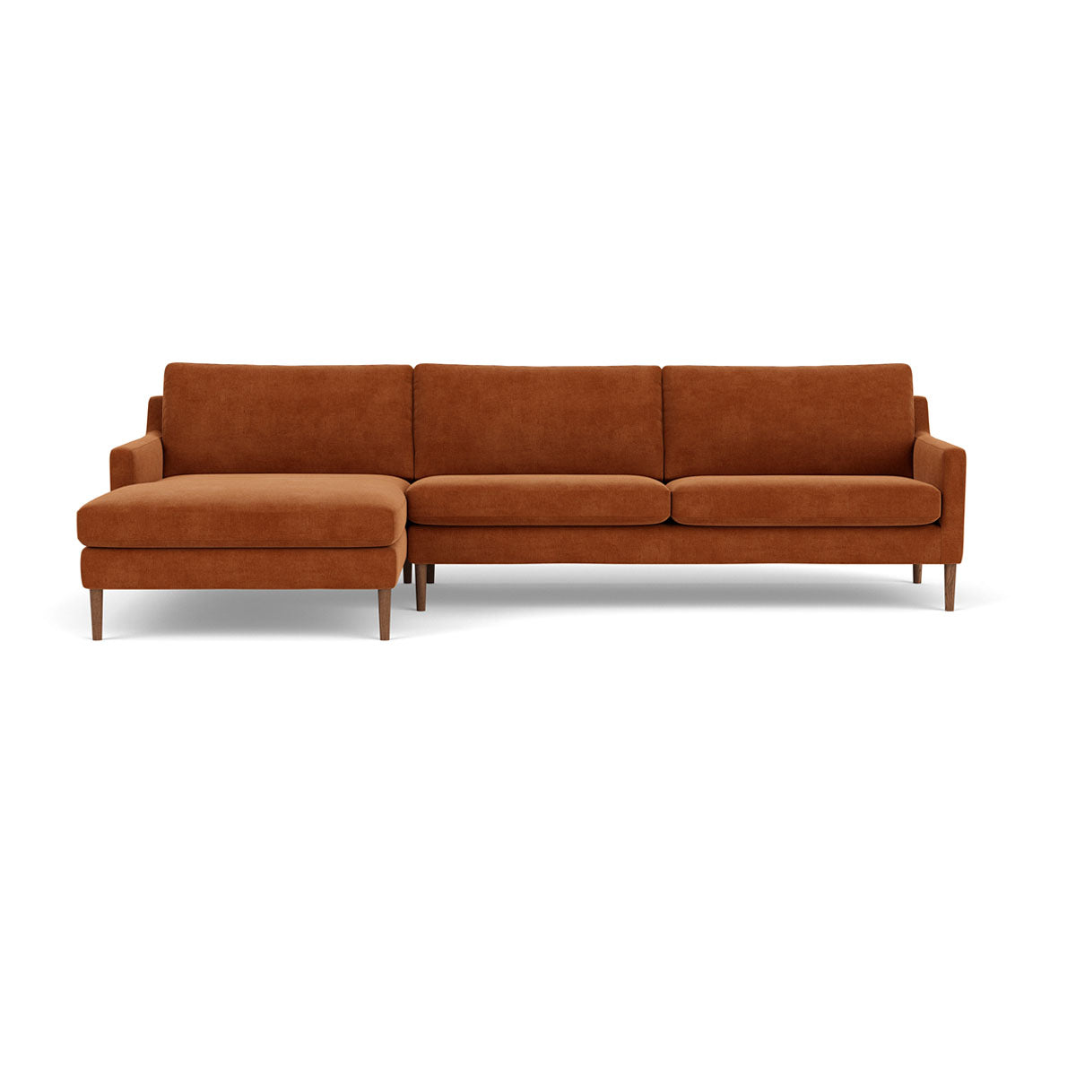 Astha Fabric Left Chaise Sofa