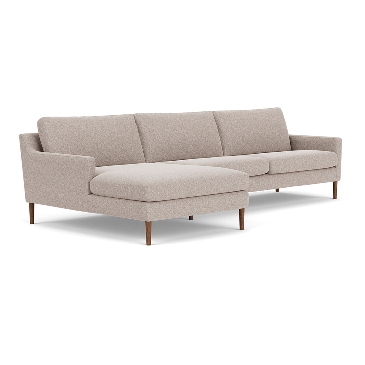Astha Fabric Left Chaise Sofa