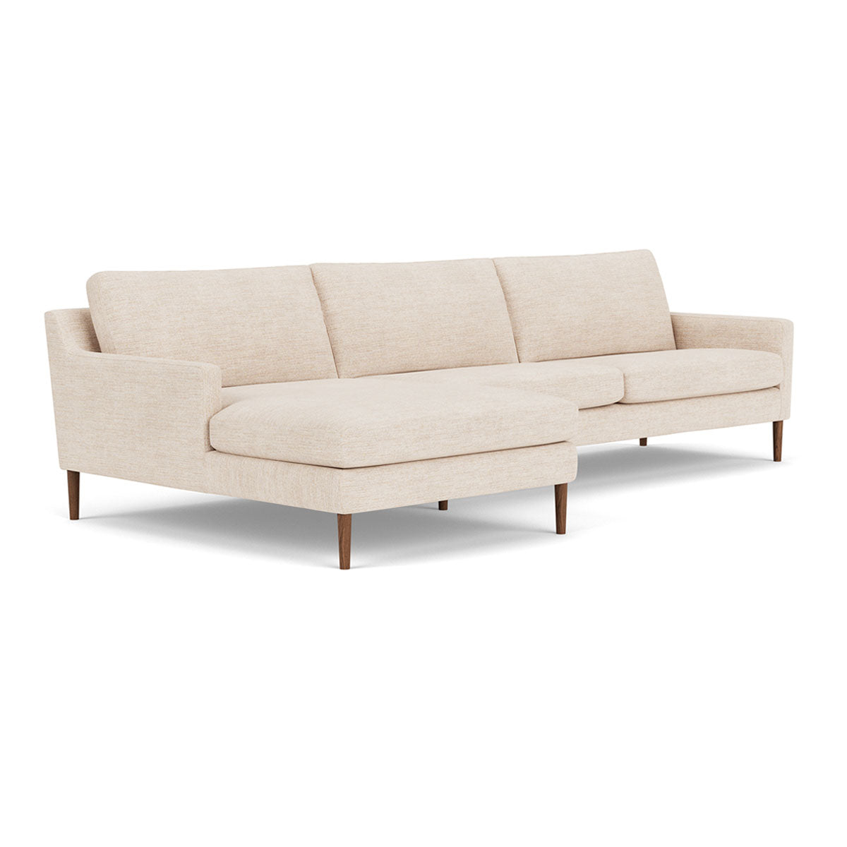Astha Fabric Left Chaise Sofa